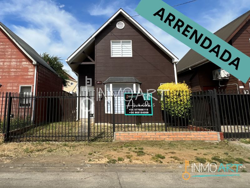 NO DISPONIBLE casa muy bien cuidada en Villa Parque Costanera, sector norte de Temuco.